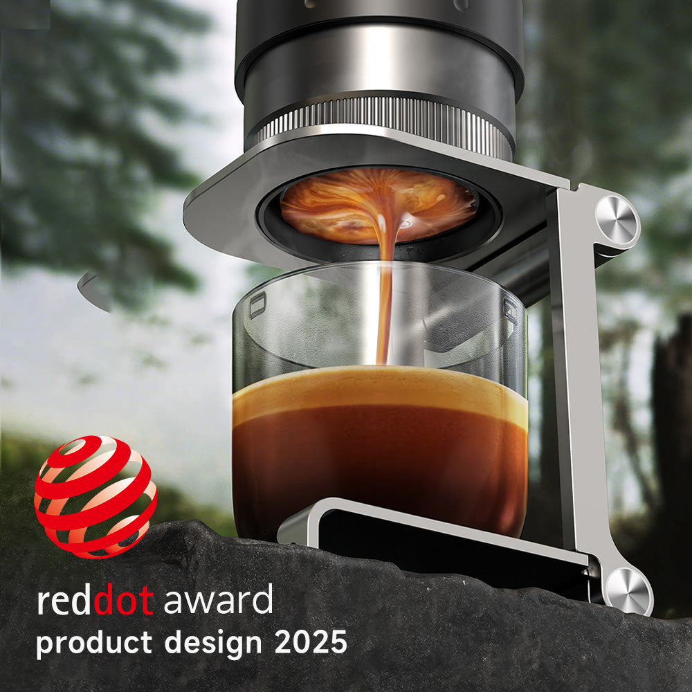 HiBREW H4C Barista Ultra — full product shot with 51mm bottomless portafilter