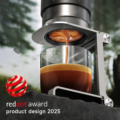 HiBREW H4C Barista Ultra — full product shot with 51mm bottomless portafilter
