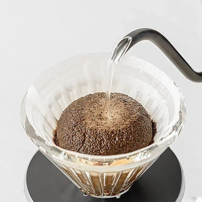 TIMEMORE Crystal Eye Turbo 01 Glass Dripper – Black Holder