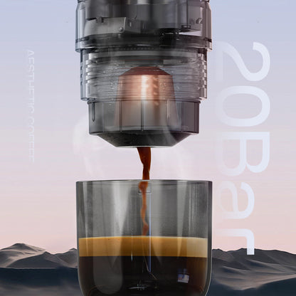 HiBREW H4C Barista Ultra — 20 bar pressure pump detail