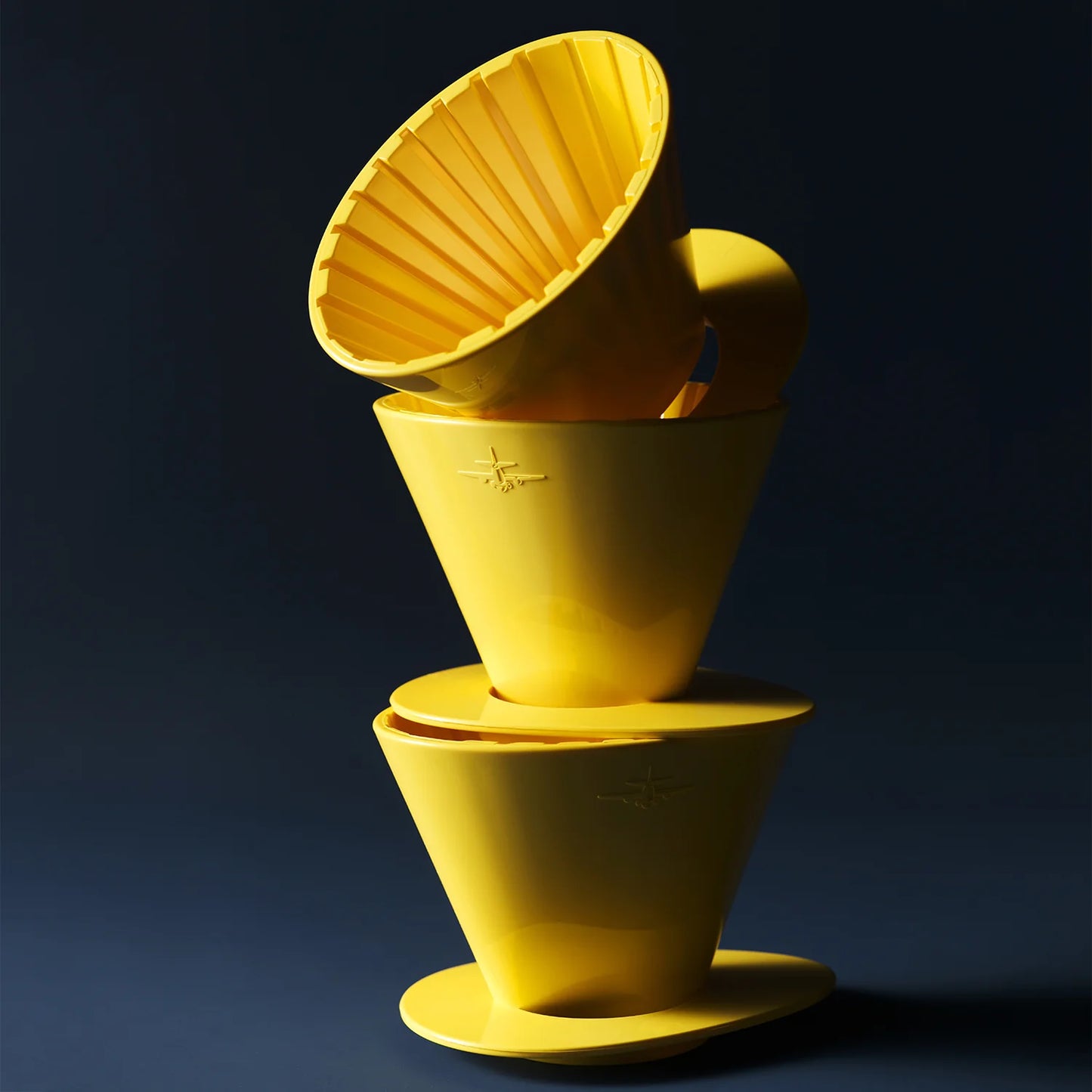MHW-3BOMBER Oval Dripper - Yellow
