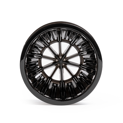 TIMEMORE Crystal Eye B75 Flat-Bottom Dripper PCTG – Amber Black