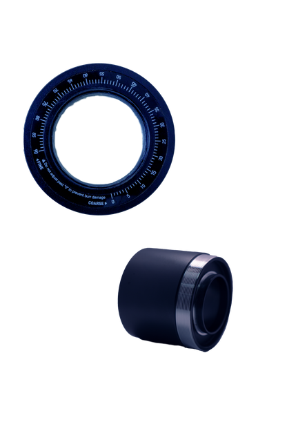 DF64 collar with inner adjustment disc — source df64coffee.com