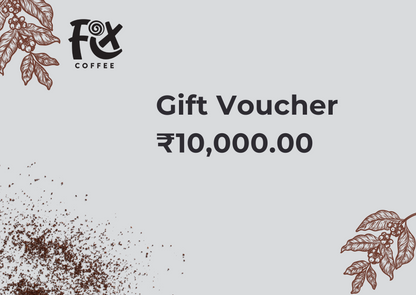 Fix Coffee gift card. A perfect gift for Coffee enthusiasts for $10,000.00. It has no expiration date and can buy accessories and machines.