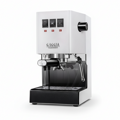 Gaggia coffee machine on a white background