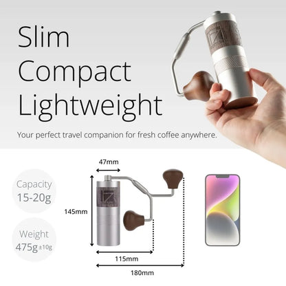 1Zpresso Q2 Manual Coffee Grinder - Portable Hand Grinder