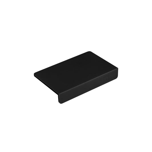 MHW-3BOMBER black silicone coffee tamper mat. Compact, non-slip pad for stable portafilter tamping. Easy to clean.