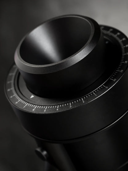 WPM ZP-1 Black, grind dial detail