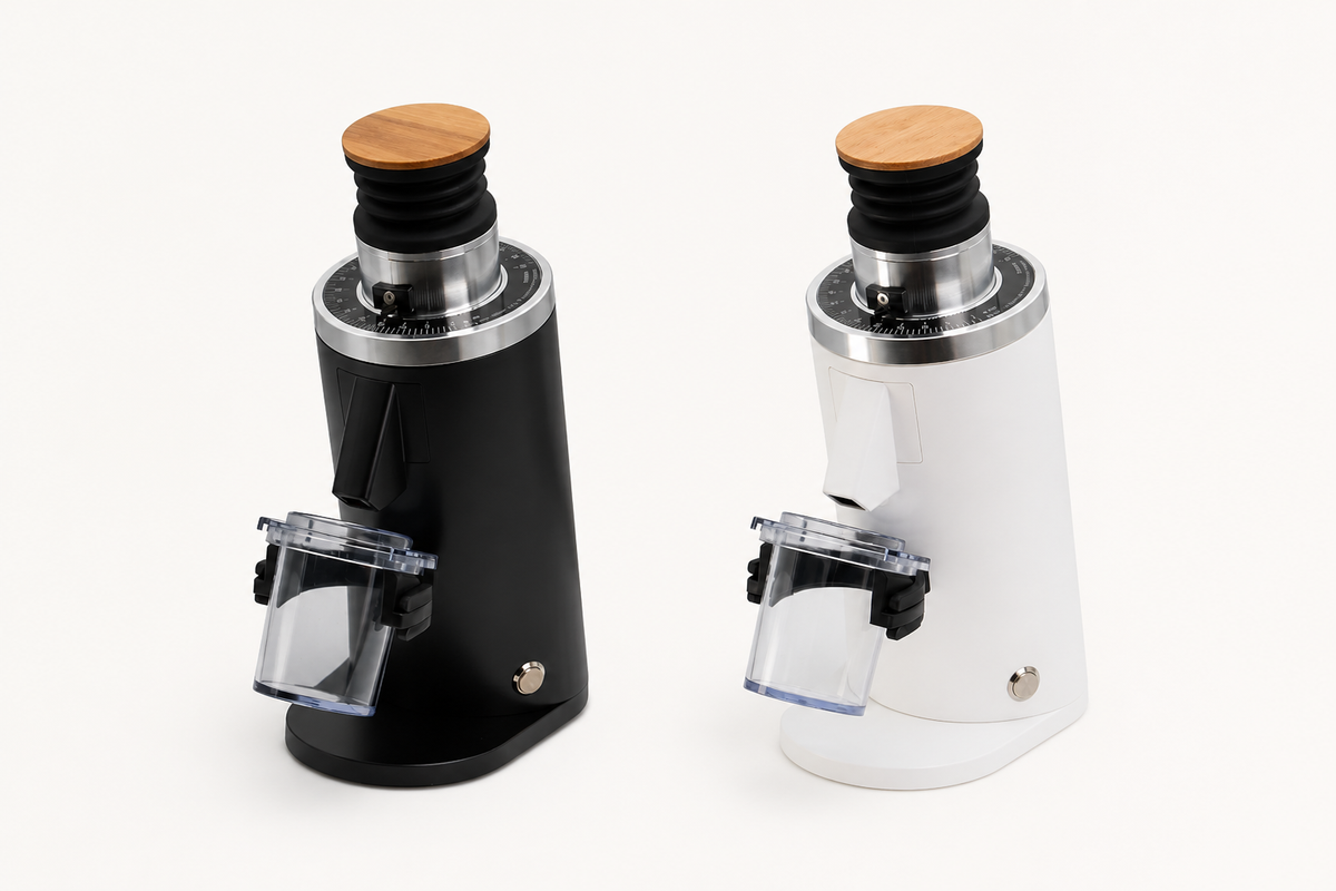 Black or white. Same small footprint.