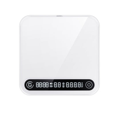 DiFluid Microbalance coffee scale on white background