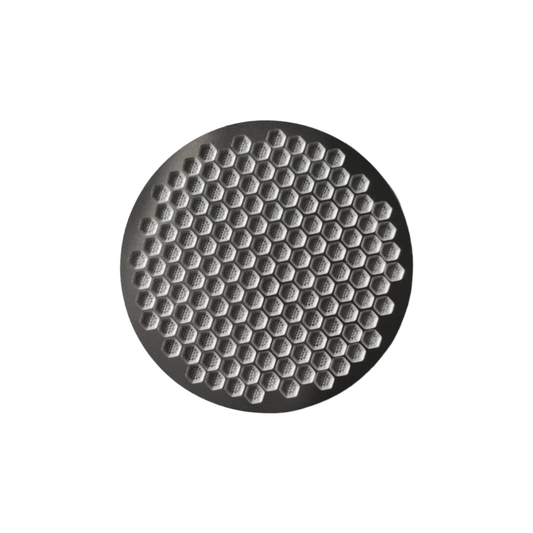FIX COFFEE Espresso Puck Screen Titanium Plated — product hero