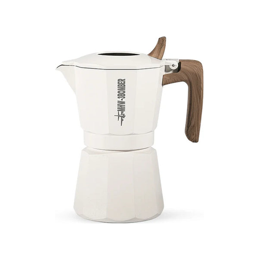 MHW-3BOMBER Double Valve Moka Pot 100ml — product hero