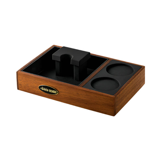 MHW-3BOMBER Espresso Tamping Station Coffee Portafilter Holder — product hero