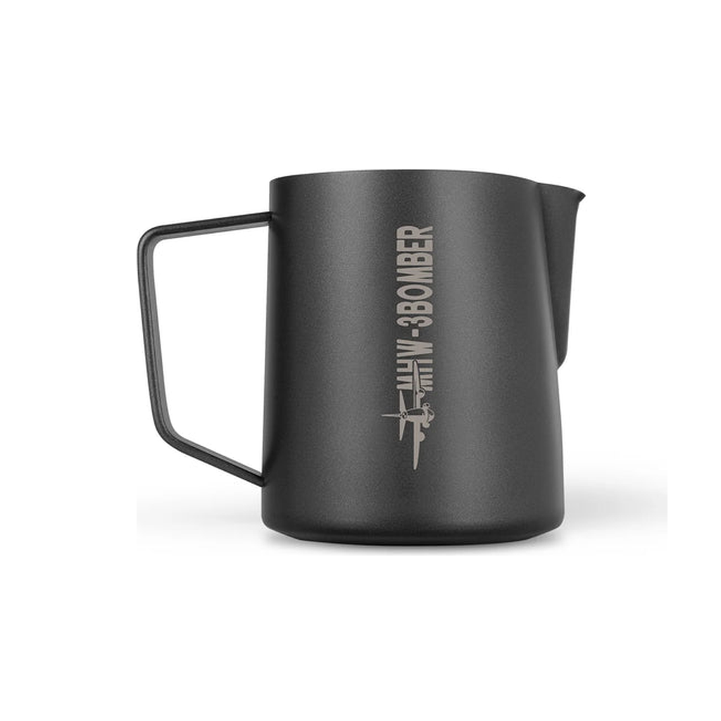 MHW-3BOMBER Latte Art Pitcher 5.0 Matte Black — product hero