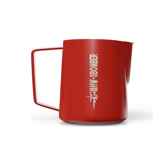 MHW-3BOMBER Latte Art Pitcher 5.0 Red — product hero