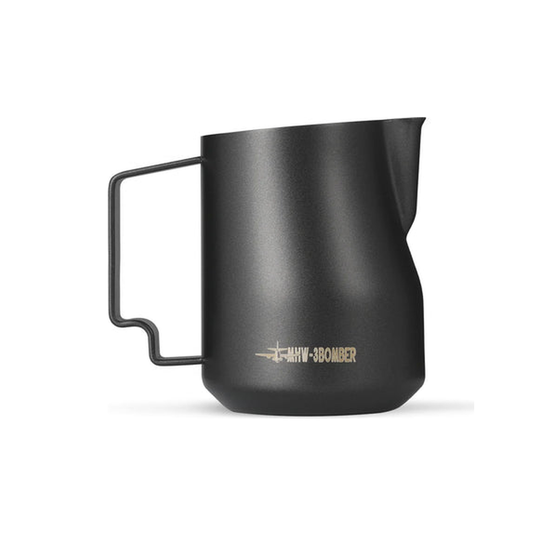 MHW-3BOMBER Turbo Milk Pitcher Matte Black — product hero