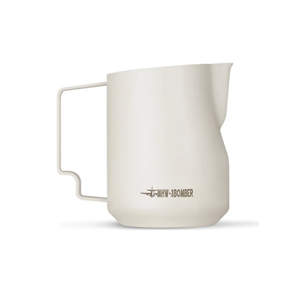 MHW-3BOMBER Turbo Milk Pitcher White — product hero