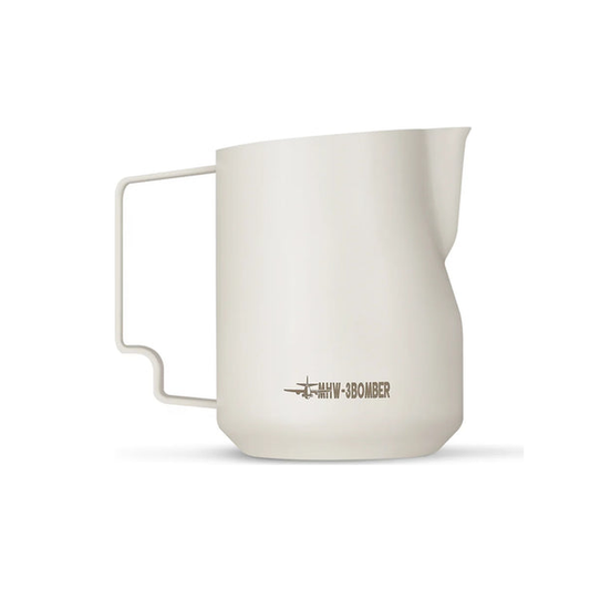 MHW-3BOMBER Turbo Milk Pitcher White — product hero