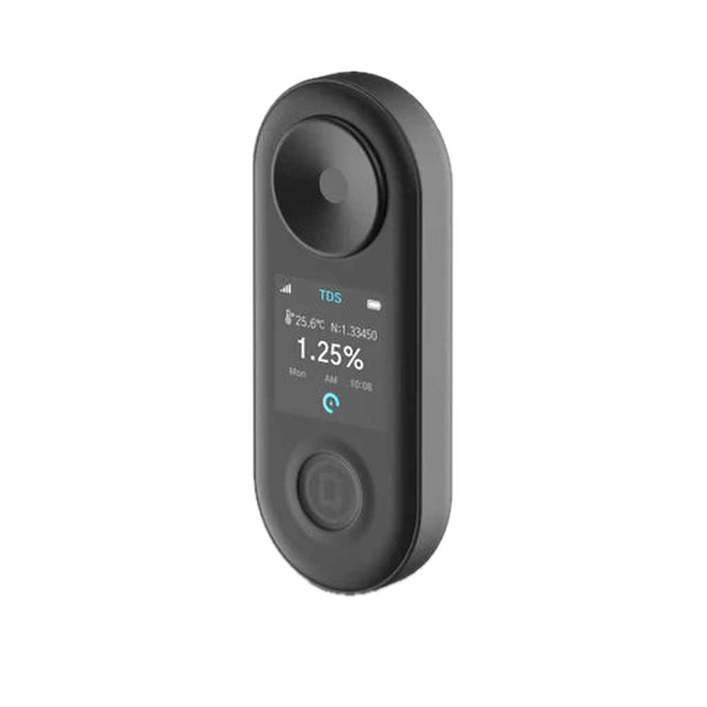 DiFluid R2 Extract Coffee TDS Refractometer — product hero on pure white