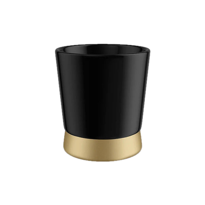 MHW-3BOMBER CERA Series Ceramic Cup Black — product hero on pure white