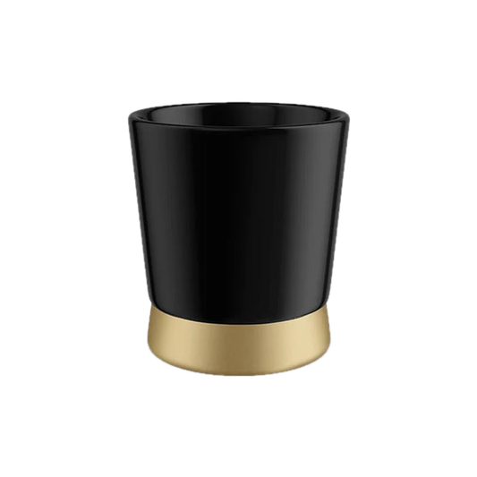 MHW-3BOMBER CERA Series Ceramic Cup Black — product hero on pure white