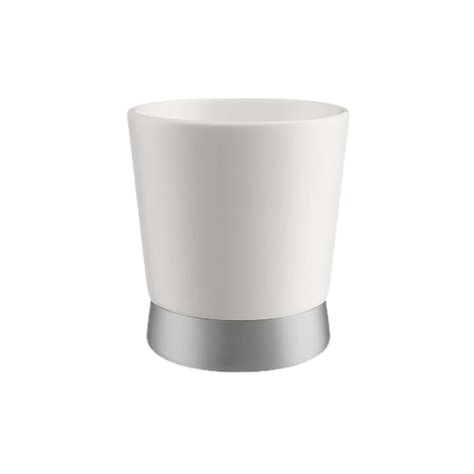 MHW-3BOMBER CERA Series Ceramic Cup White — product hero on pure white