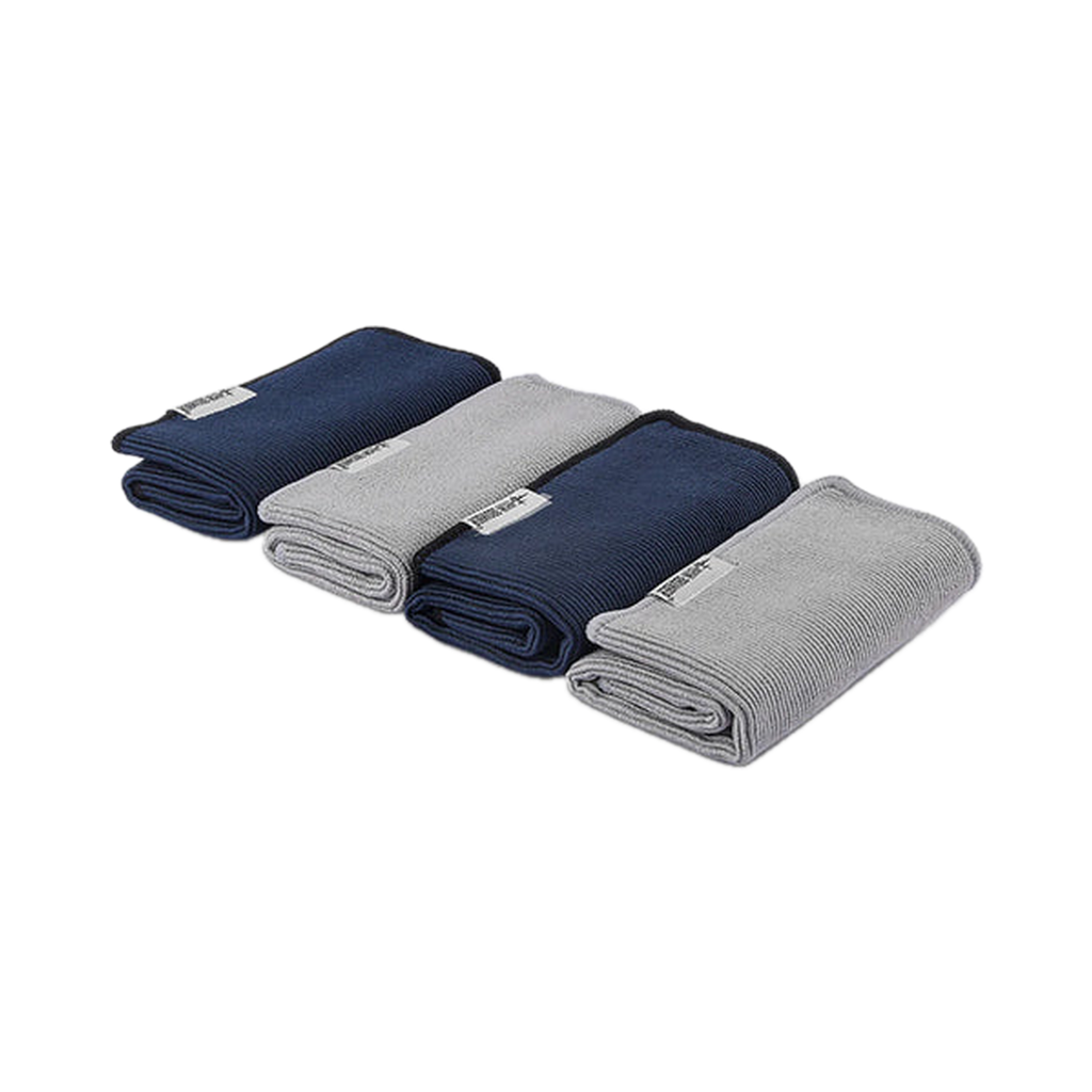 MHW-3BOMBER Coffee Bar Four Barista Towels Set — product hero on pure white