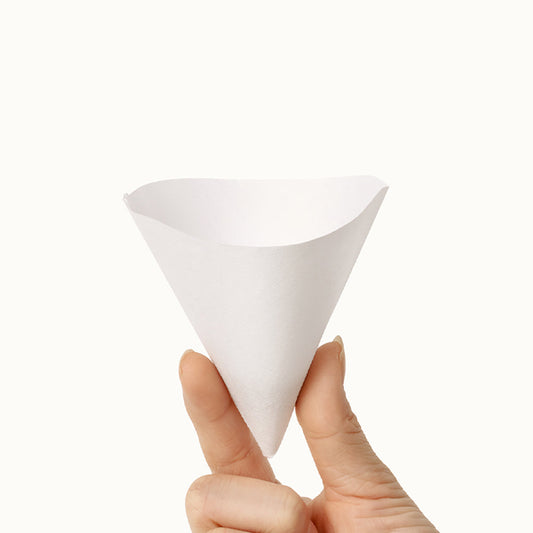 TIMEMORE V02 paper filters held in hand