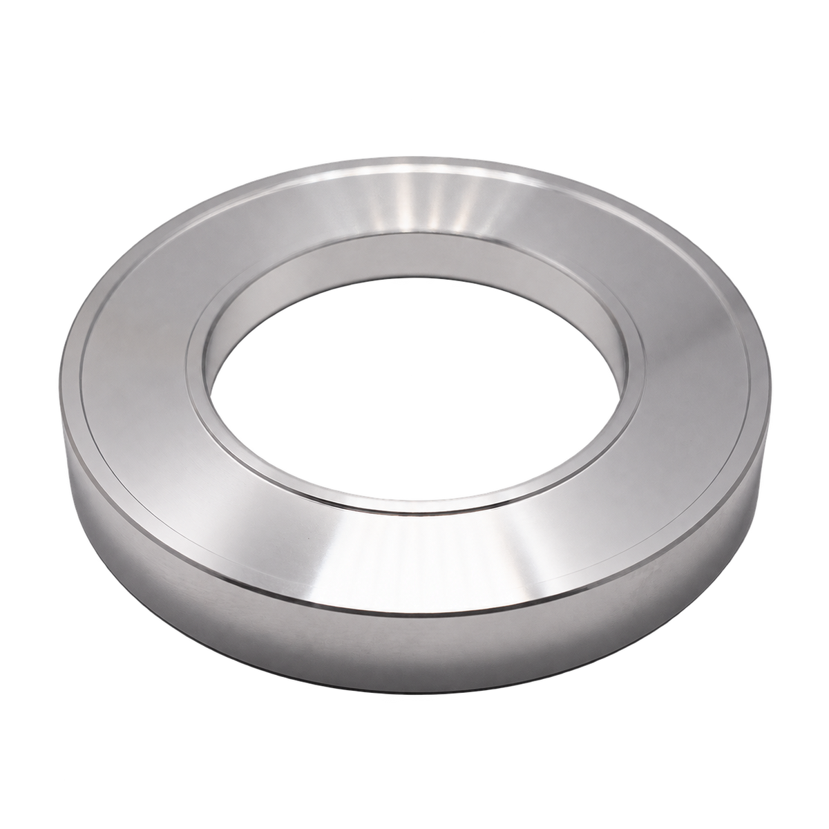 DF64 Gen 2 replacement grind adjustment collar, silver, shown without the separate scale sticker