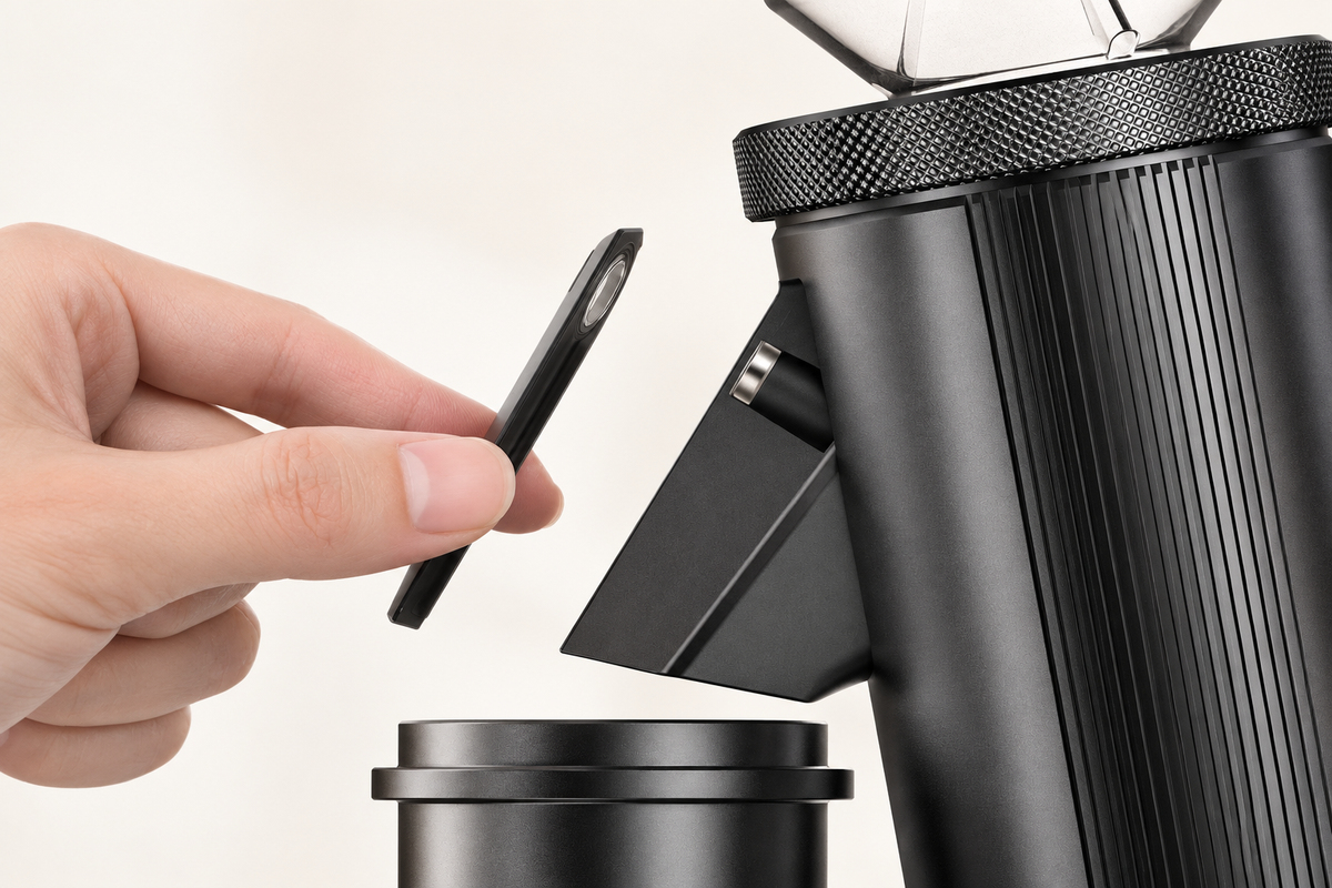 G5 Plus magnetic chute cover removed to show cleaning access (reference render)