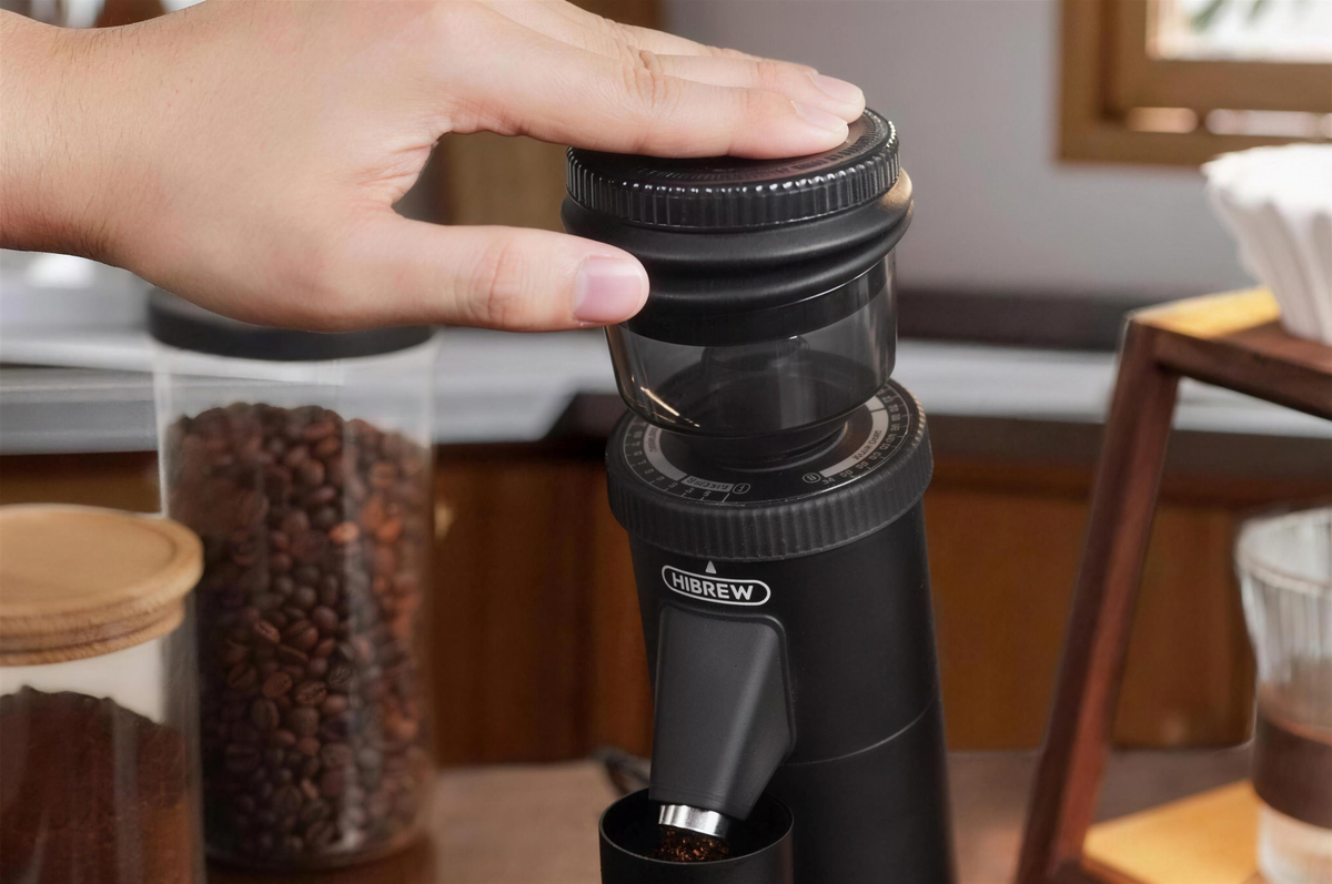 Weigh the beans. Grind them all.