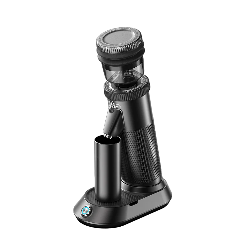 HiBREW H10A with G5 Grinder in sleek black, featuring advanced brewing technology for a perfect cup.