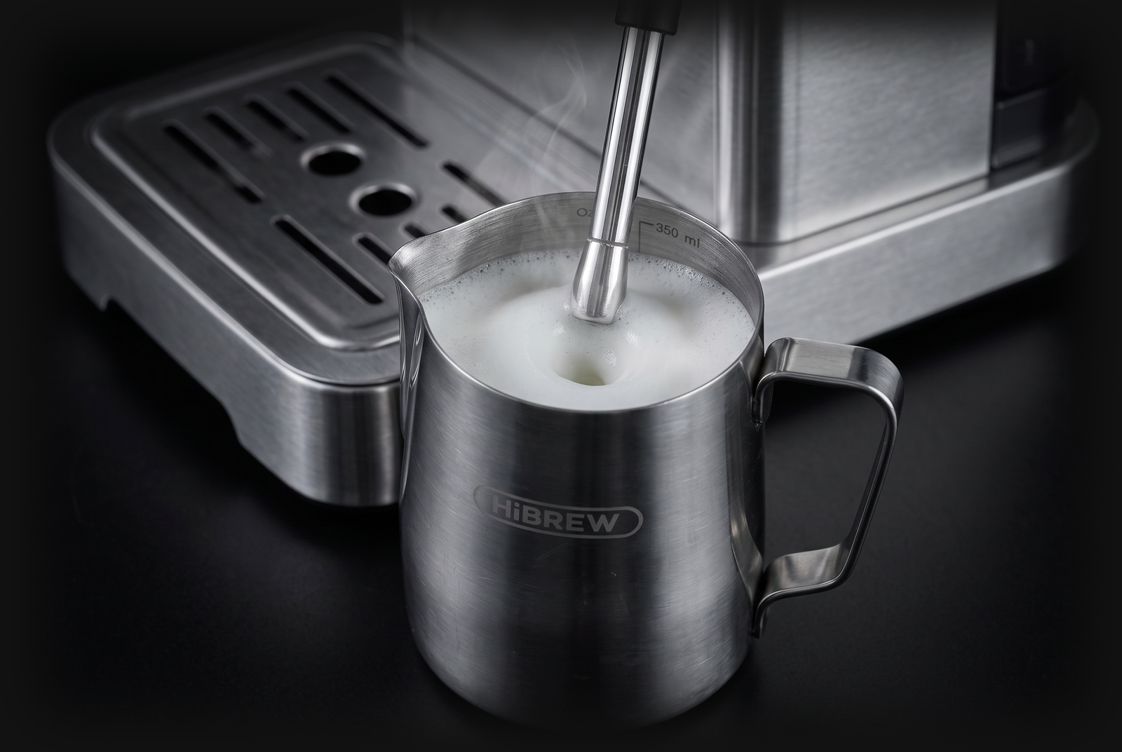 Milk, properly.