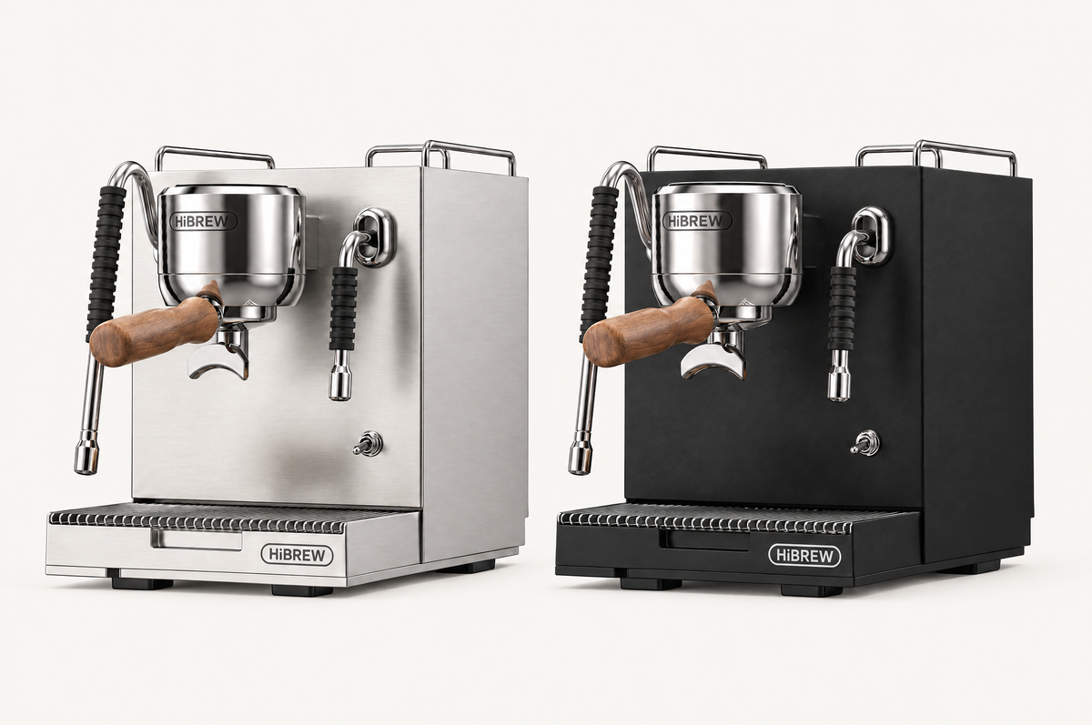 Stainless or Black. Same machine.