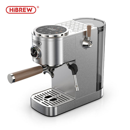 HiBREW H13 espresso machine in stainless steel