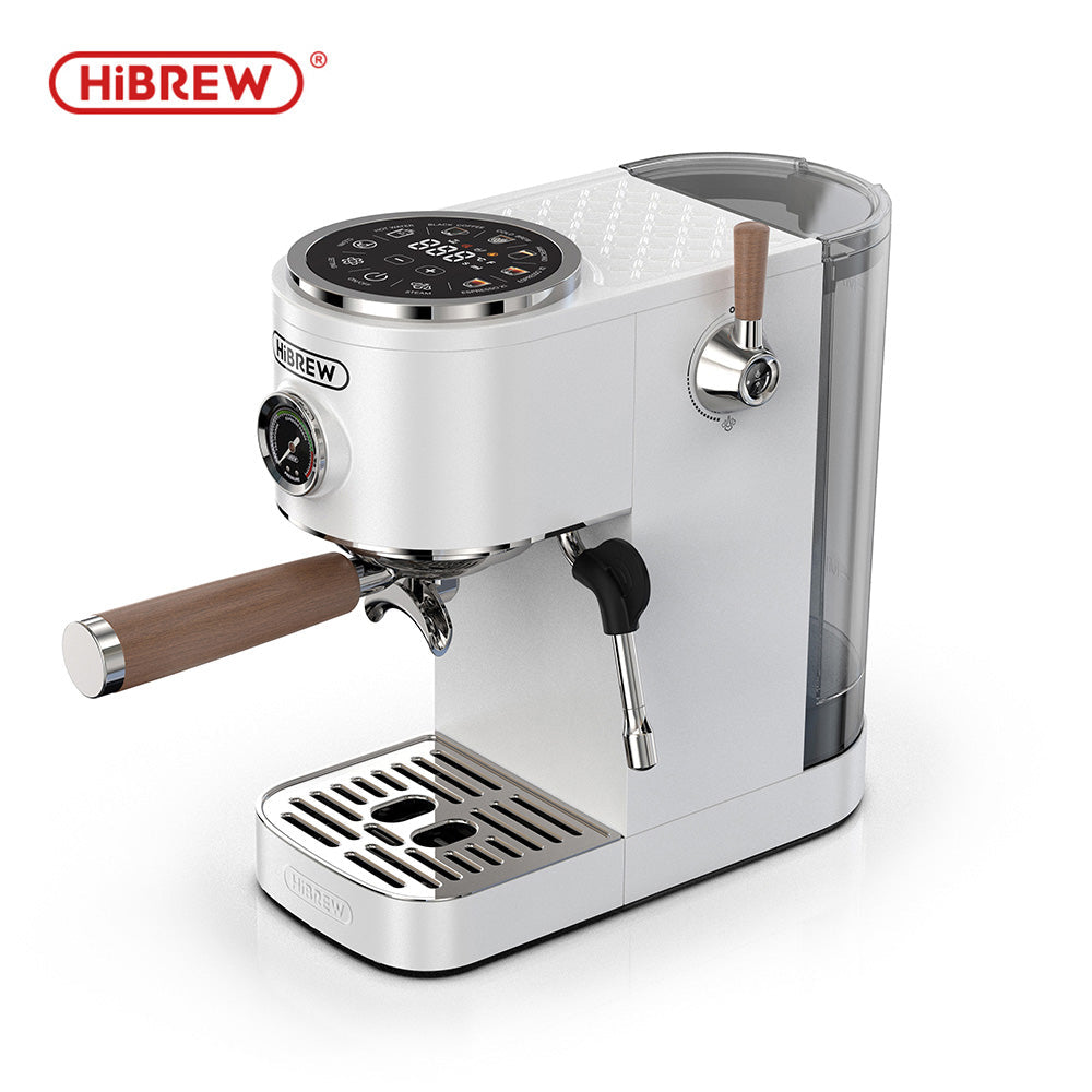 HiBREW H13 espresso machine in white