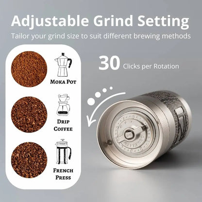 1Zpresso Q2 Manual Coffee Grinder - Portable Hand Grinder
