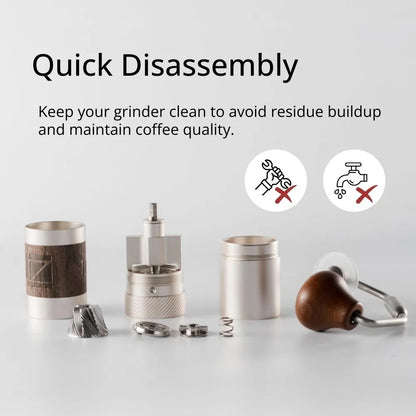 1Zpresso Q2 Manual Coffee Grinder - Portable Hand Grinder