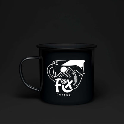 Fix Coffee mug, enamel coffee mug, outdoor coffee mug, adventure coffee mug, durable coffee mug, coffee accessories India, unique coffee mugs